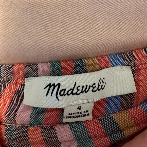 Madewell Rainbow Stripe Tank Top - Picture 4 of 8